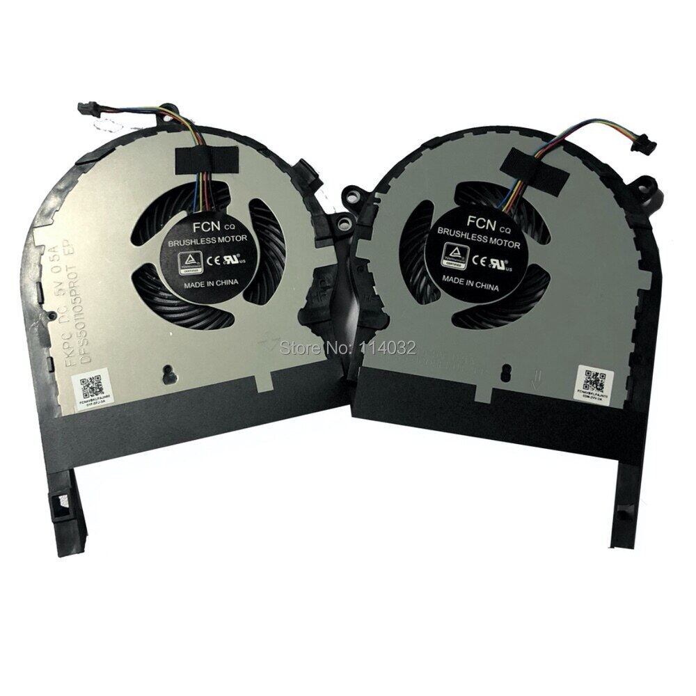 Laptop cpu gpu fans cooling for asus tuf gaming fx504 fx504g fx504ge fx504gd fx504gm fan cooler 13nr00j0p02011 13nr00j0p01021