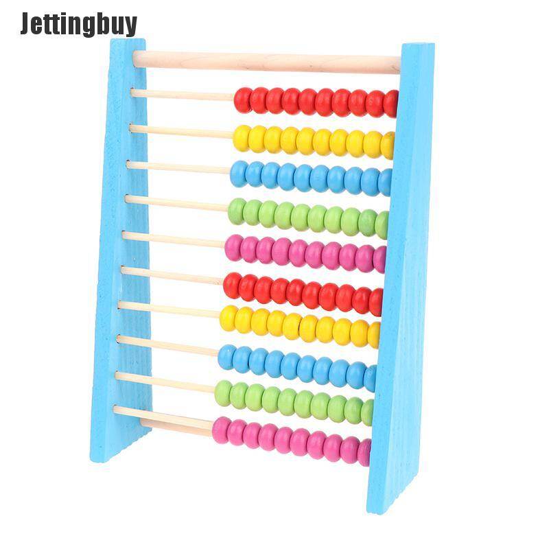 Wooden Abacus Child Math Educational Learning Toy Calculat Bead Counting Kid Toy