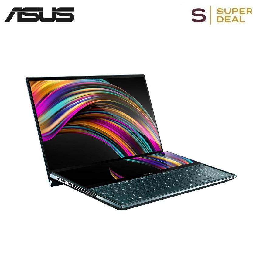 ASUS 15.6 ZenBook Pro Duo UX581GV-XB74T Multi-Touch Laptop (Celestial Blue) Malaysia