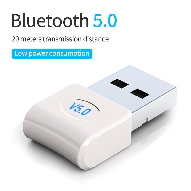 USB Bluetooth Dongle Adapter V5.0 For PC Computer Laptop Wireless Music Audio Speaker Earphone Receiver Transmitter Transmisor