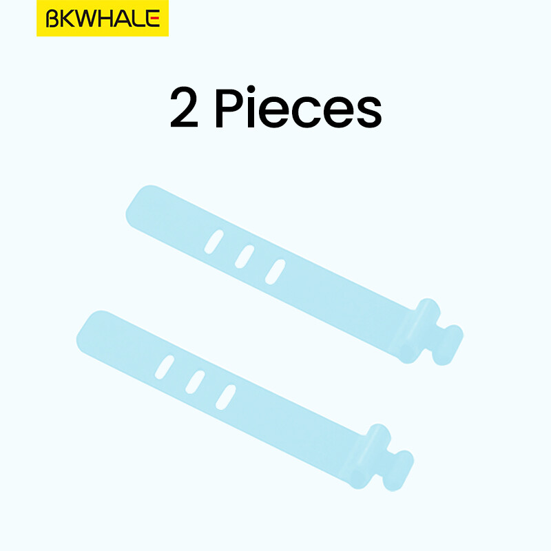 BKWHALE 2pc Silicone Cable Organizer Clips Earphone Cord Clips Wire Cord Winder accesories Headphone data line / Cable Manager Keeper Ties Straps