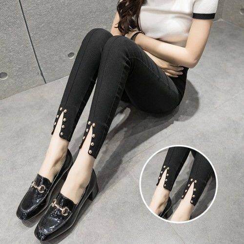 Quần legging cỡ nam cực, quần nữ cạp cao quần bút chì co giãn 300 pound