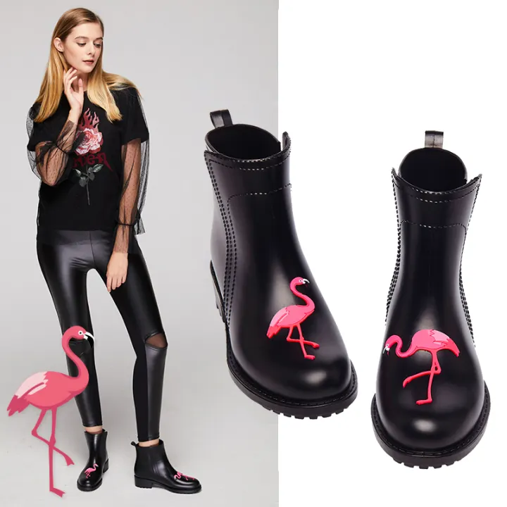 girls short rain boots