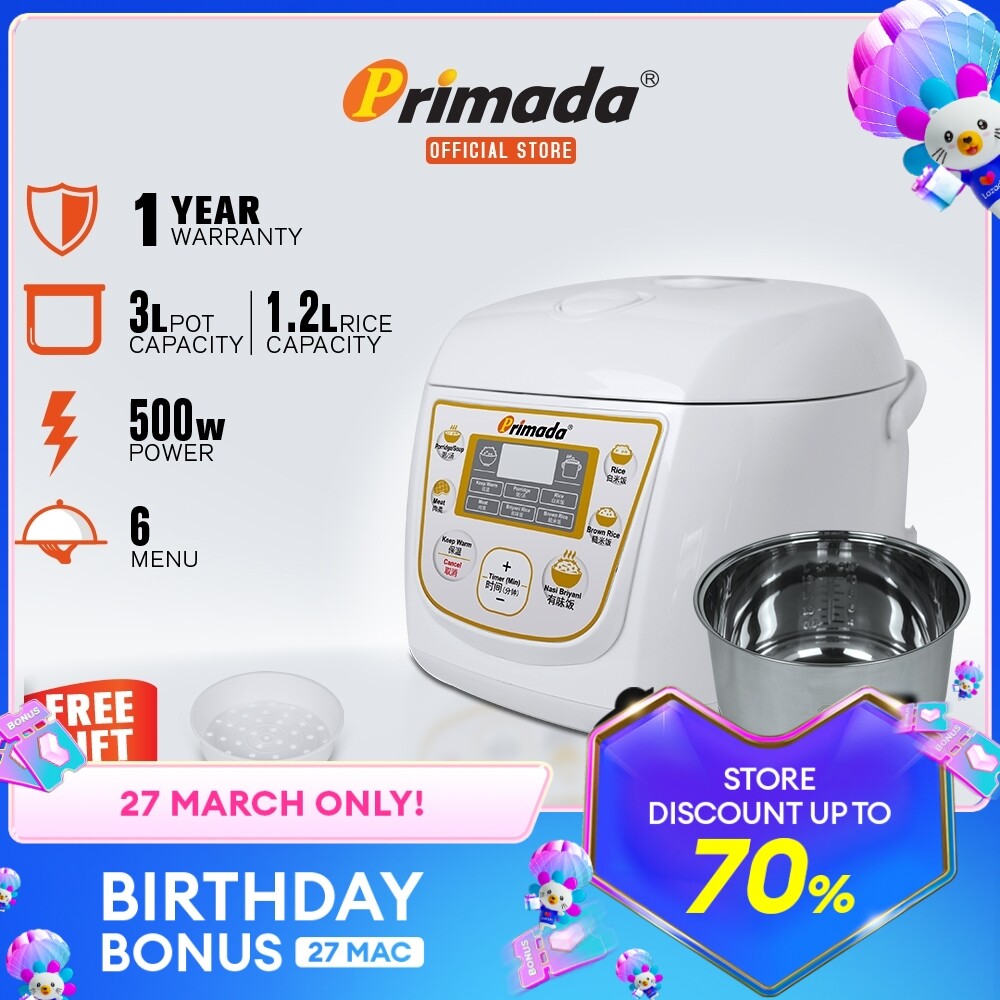 primada rice cooker review