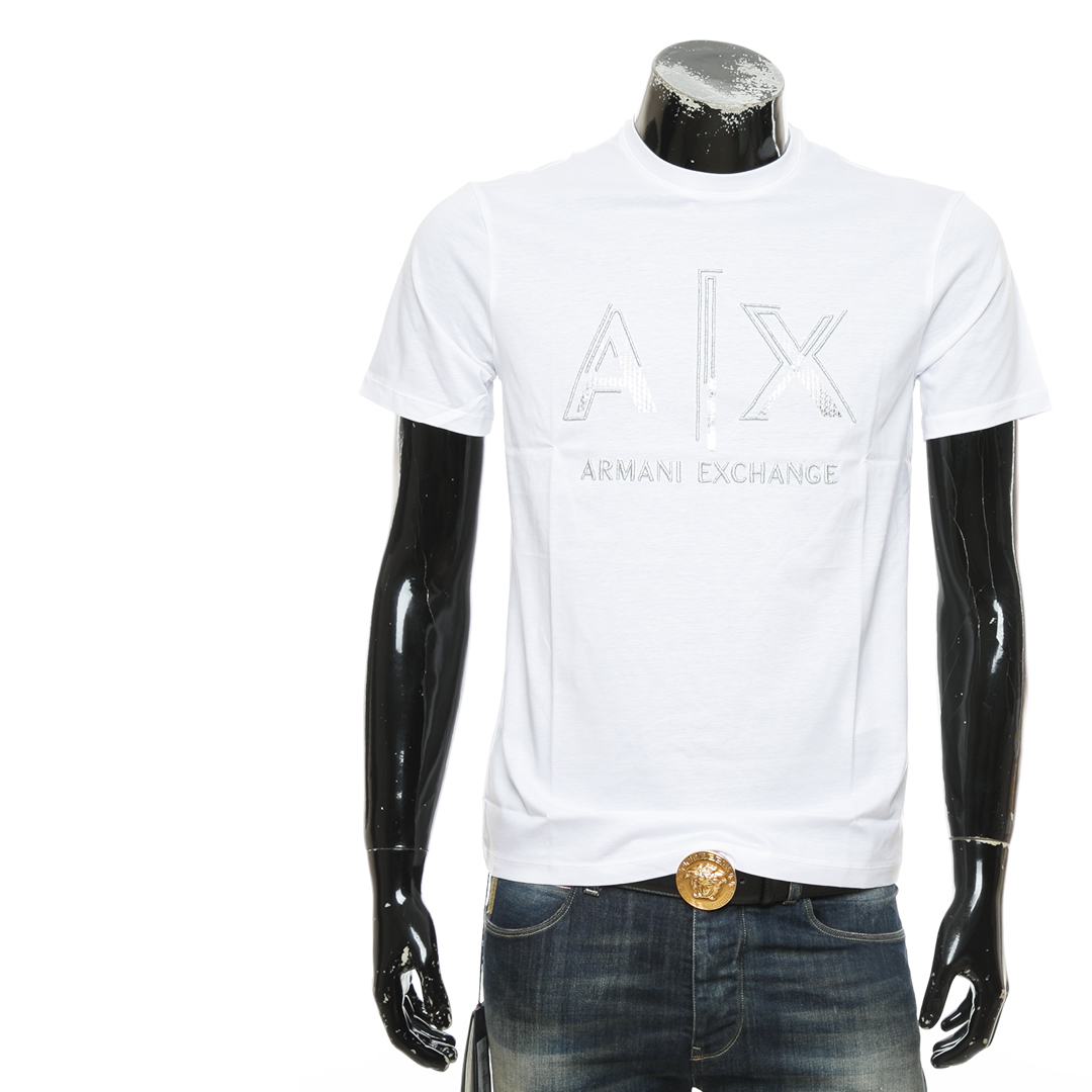 Trendy spot USA Sport men's print gold label short sleeve T-shirt