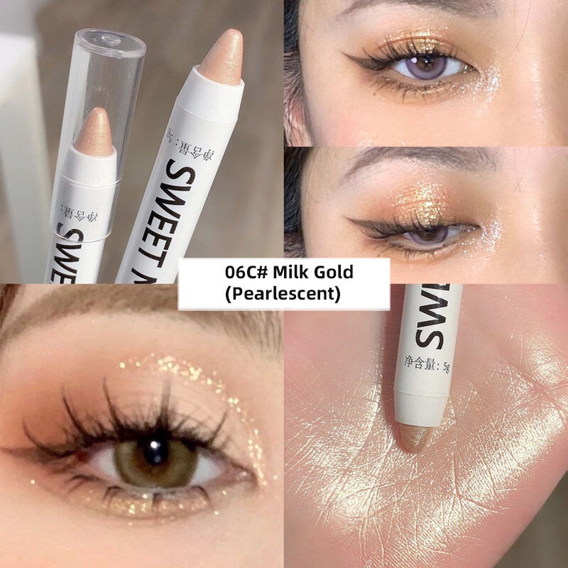 Phấn Mắt Nhũ Thanh Bút Vẽ Mắt Trang Điểm Mắt Highlighter