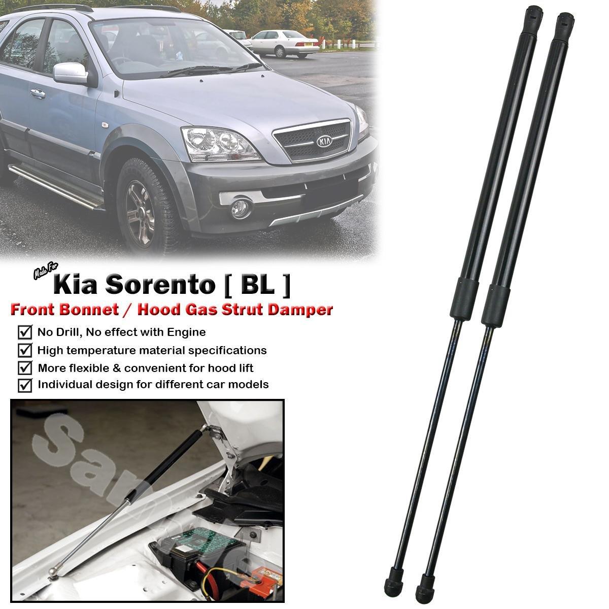 Front Bonnet Lift Gas Shock Strut Damper For Kia Sorento Bl Lx Ex Ex L 2002 2009 Lazada