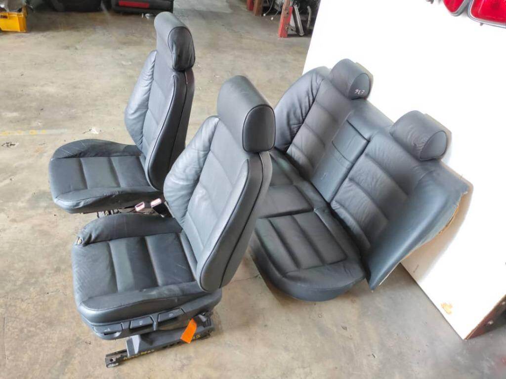 Bmw 3 Series E36 Leather Seat Complete Set / Bmw 3 Car Seat / Car Cushions / Kusyen Kerusi