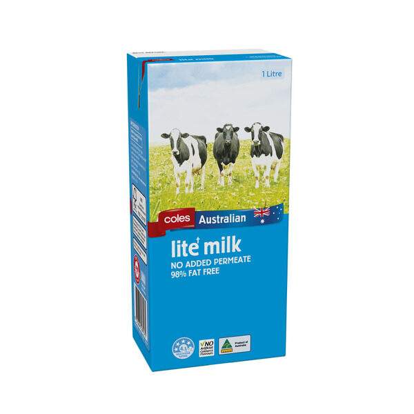 Coles Australian LactoseFree UHT Milk 1 Liter Lazada