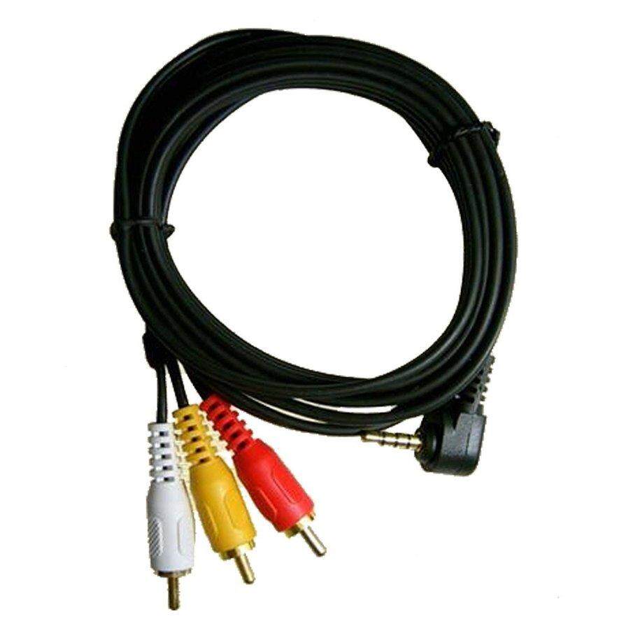 ผู้ขายที่ดีที่สุด 3.5 มม. Mini Av 3 Rca ชายอะแดปเตอร์เสียงวิดีโอสายกล้องถ่ายวิดีโอ 6ft By Markbella