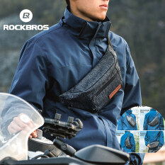 Rockbros Túi đeo thắt lưng túi đeo hông 1.5L ánh sáng Đai lưng tập tạ túi cho Nam Nữ 4 trong 1 đa chức năng Dây đeo có thể điều chỉnh Túi Đeo Chéo Túi Đeo Hông với lỗ tai nghe