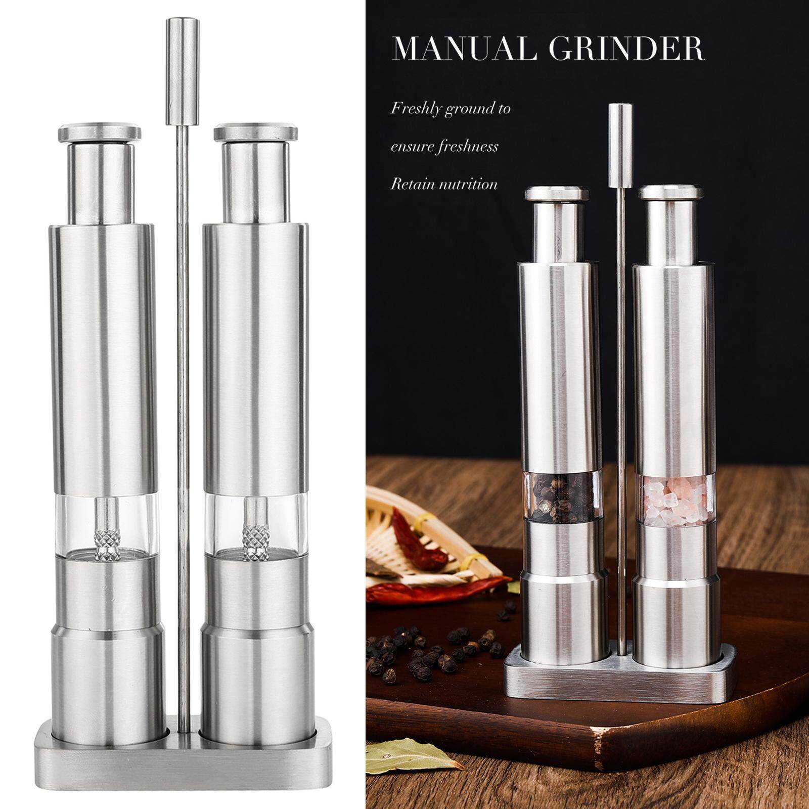 Blesiya Electric Gravity Pepper Grinder Pepper Mill Salt Mill Black