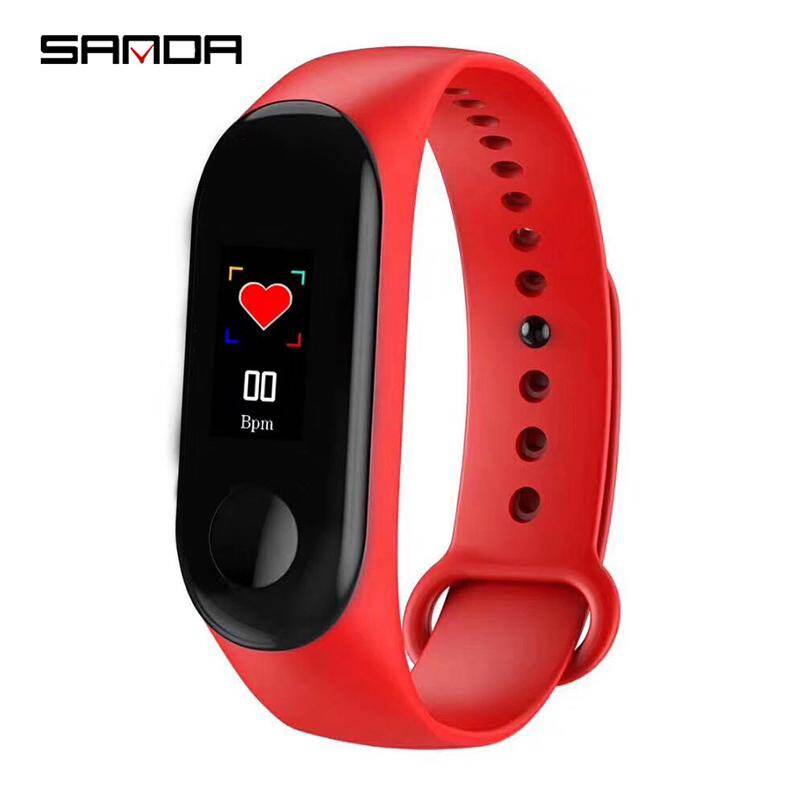 SANDA Bluetooth Cho Ios Android Kết Nối Đồng Hồ Thông Minh Màn Hình Kỹ Thuật Số Chống Nước Thể Thao Đa Năng Cho Nam Nữ Mới Đồng Hồ Thông Minh, Đồng Hồ Đếm Bước Tập Thể Dục Cho Nam