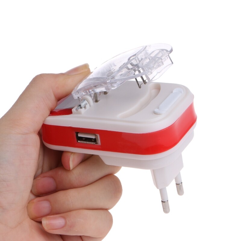 Bộ Sạc Pin Đa Năng USB Màn Hình Chỉ Báo LCD Phích Cắm EU/US Dành Cho Điện Thoại Di Động