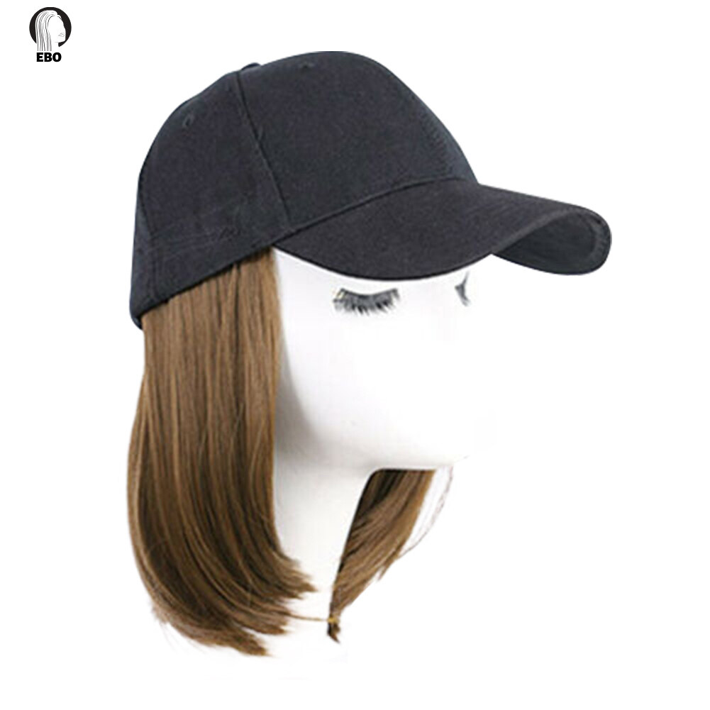 baseball cap short hair