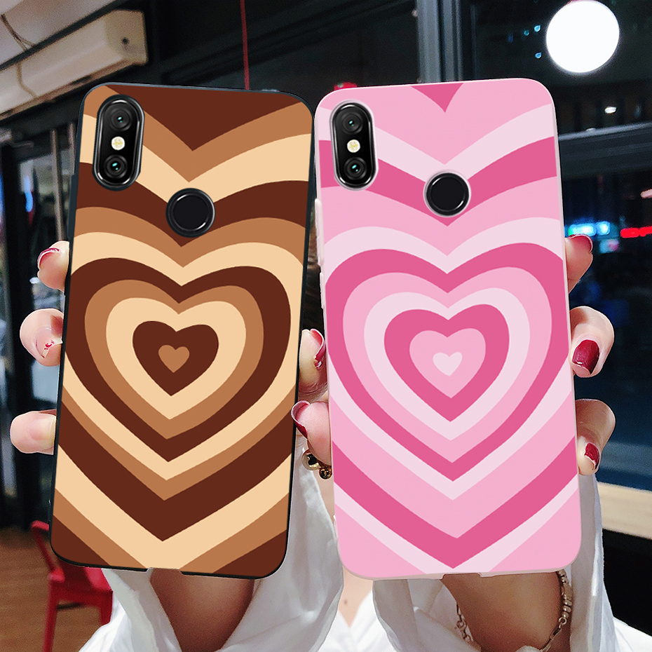 For Xiaomi Redmi Note 6 Pro Case Cute Sunflower Soft Silicone Phone Casing For Redmi Note 6 Pro Cover