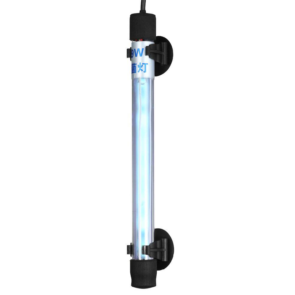 9W UV Light Sterilization Lamp Submersible Ultraviolet Sterilizer Water Disinfection for Aquarium Fish Tank Pond AC220-240V