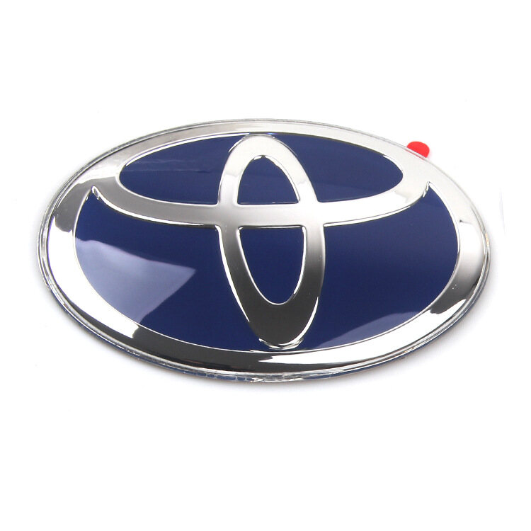 Acrylic front grille emblem or rear logo for TOYOTA Corolla Vios Fortuner Innova Hilux Wigo Camry Wish Rav4 Rush hybrid badge