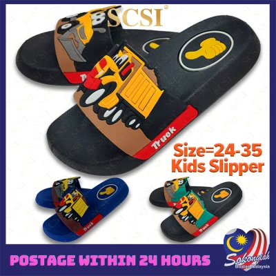 SCSI Kids Slipper / Kids Sandal Boy Slipper / Boy Sandal / Selipar Budak / Sandal Budak Sandal Kids YMJJ2020