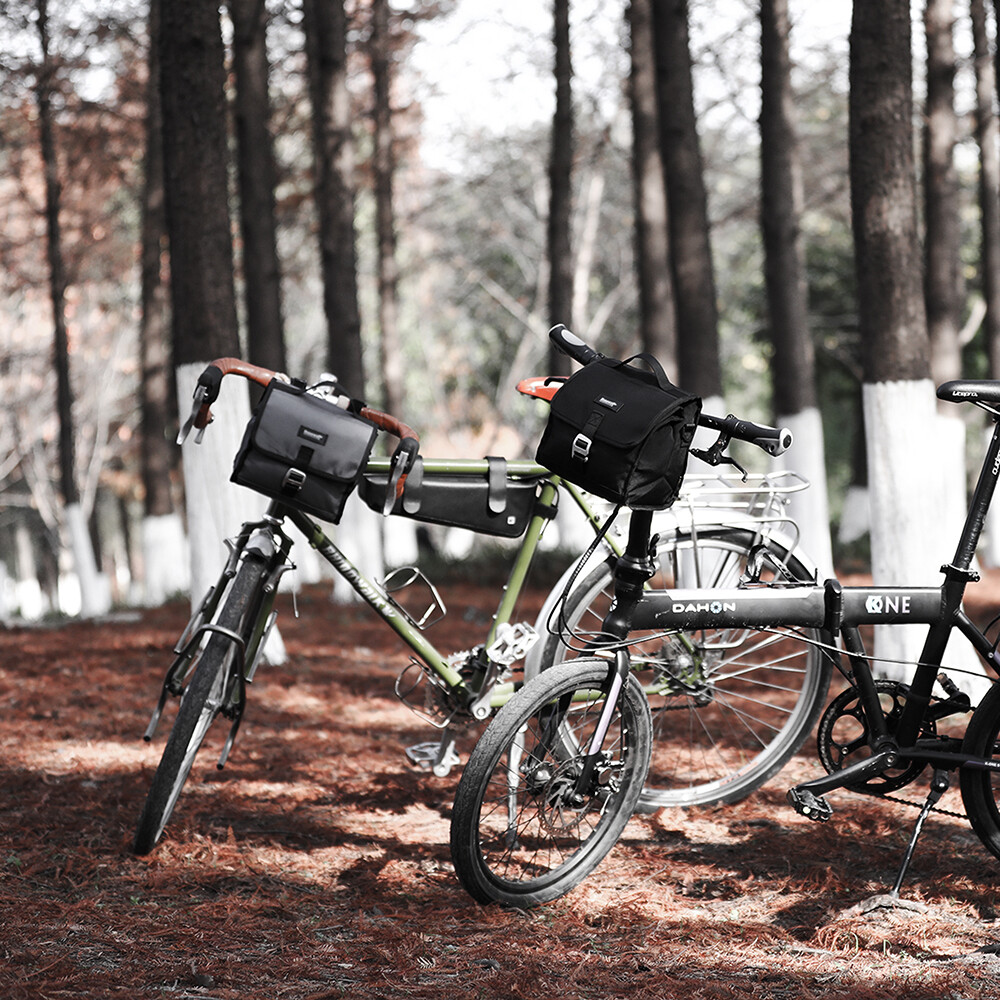 Rhinowalk Bike Handlebar Bag Waterproof 4L-7L Insulated Front Tube