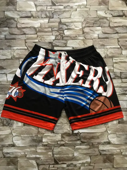 76ers authentic shorts