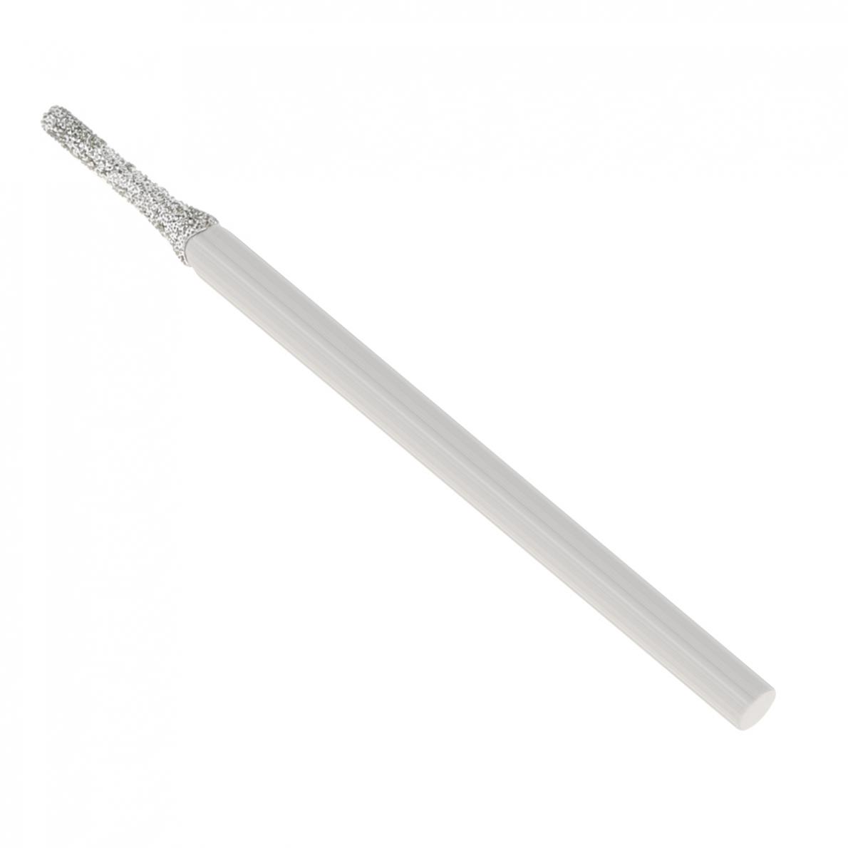 Chgimposs 5 cái/bộ tay cầm Shank 2.35mm x 1.2mm đầu mài Kim Cương mũi khoan mài Bộ phụ kiện mài điện cho đá Ngọc Khắc đánh bóng