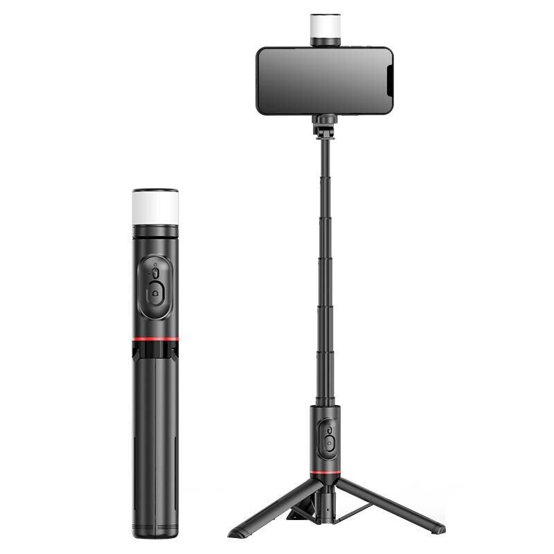 Zeallion Gimbal Gập Giá Đỡ Ba Chân Gậy Selfie Chống Rung Thiết Bị Ổn Định Cầm Tay Từ Xa Bluetooth Điều Khiển Tay Cầm Chống Rung Điện Thoại Thông Minh