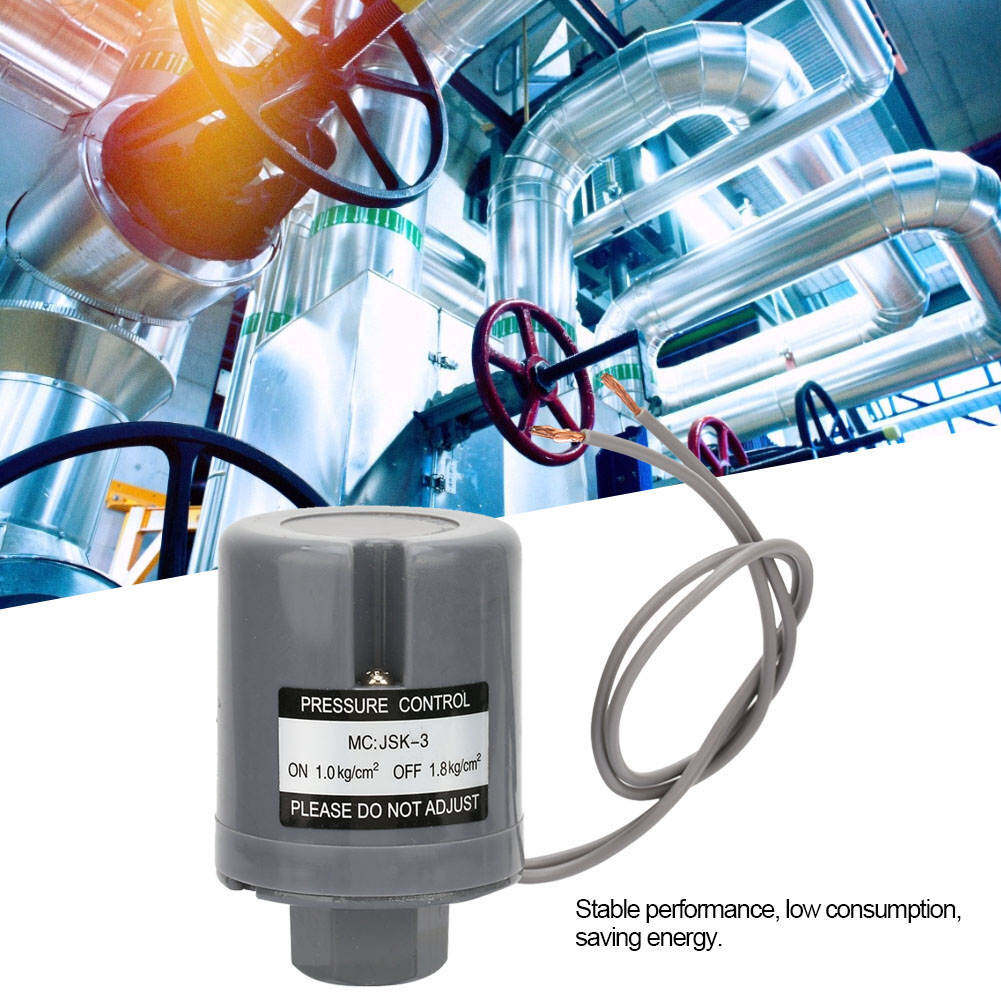 220V G3/8  Female Thread Automatic Water Pump Pressure Switch Controller