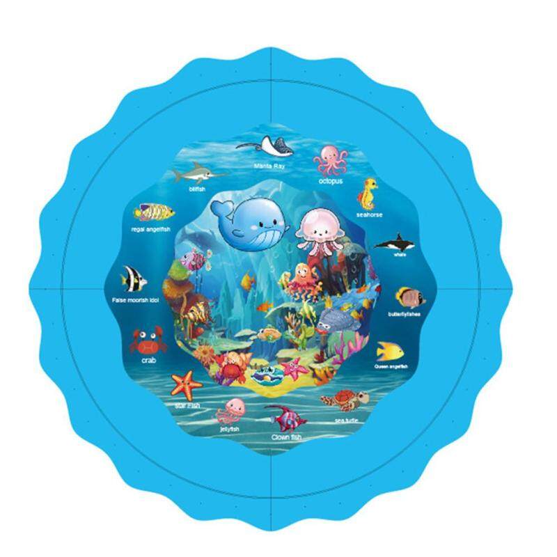 Kids Water Spray Toy Inflatable Outdoor Water Pad Lawn Game Water Pads Singapore
