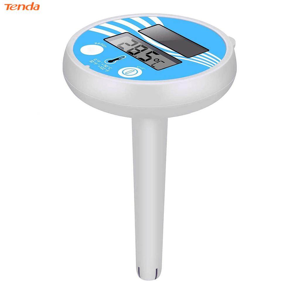 Floating Digital Pool Thermometer Solar Powered Outdoor Spa Thermometer