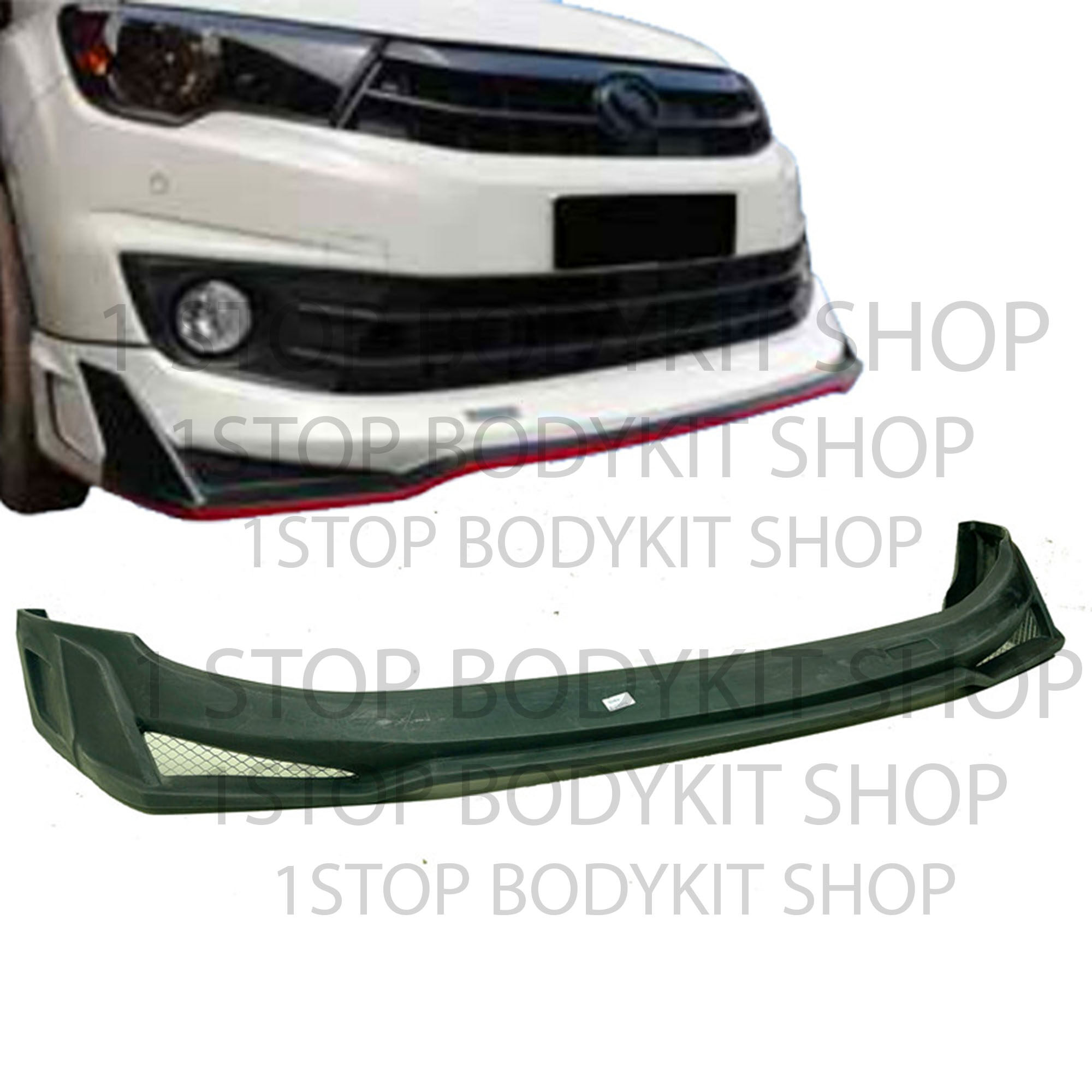 Perodua Bezza (2016) Gaer Up Style Front Skirt Skirting Bumper Lower ...