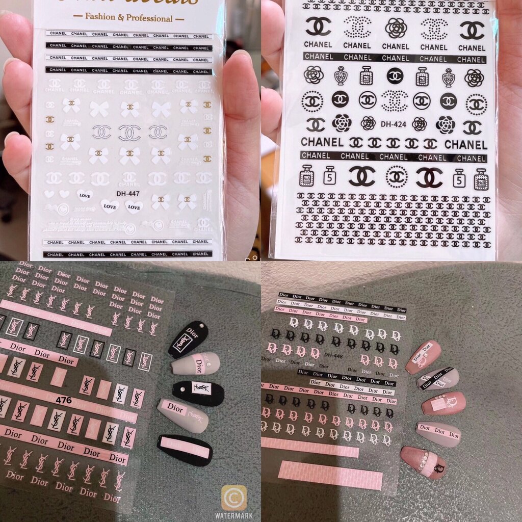 (Hàng mới về) Miếng Stick dán móng siêu xinh dành cho Nail