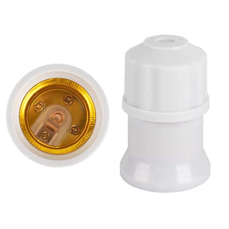 e27 led bulb lamp Holder with US plug switch E27 Screw light bulb LED Lamp socket