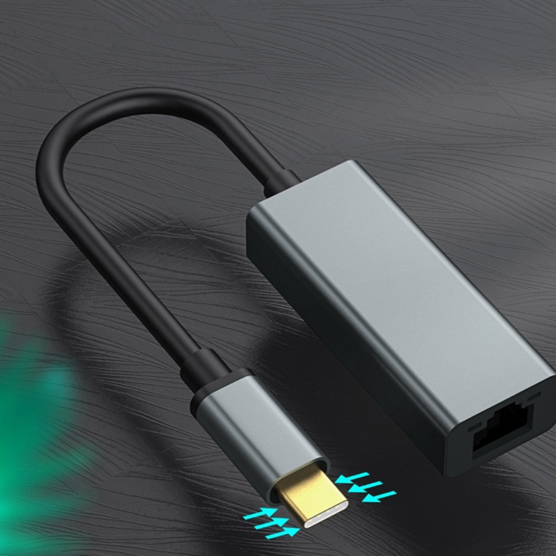USB C Ethernet Adapter USB Type C to RJ45 Lan Adapter for MacBook Pro P 30 USB C Network Card Converter