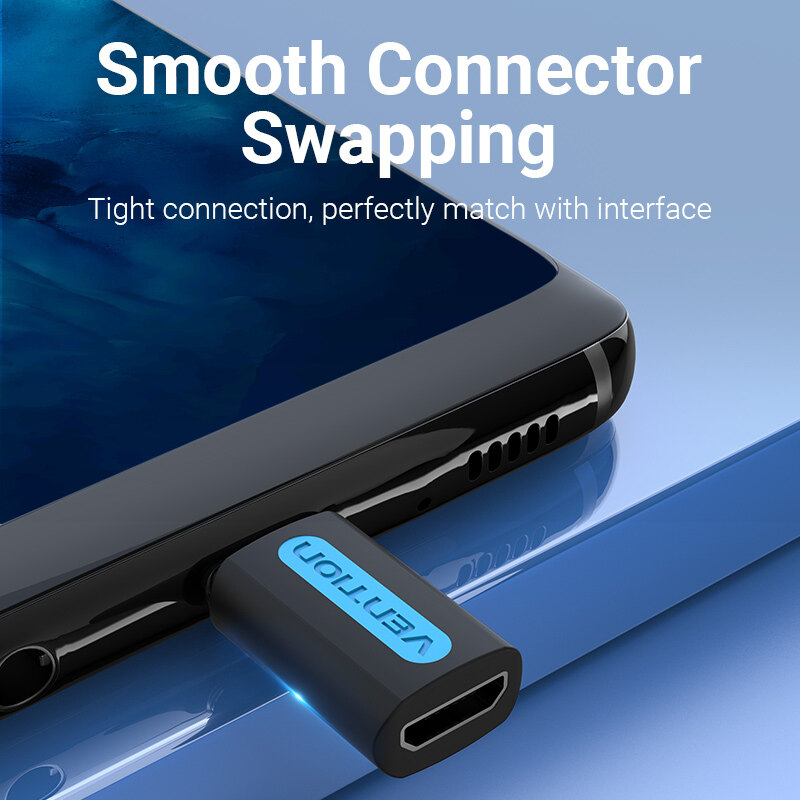 Vention Type C to Micro USB Adapter Type C Male to Micro USB Female Converter Type C Adapter For Samsung S9 Huawei Xiaomi One Plus LG USB C Adapter