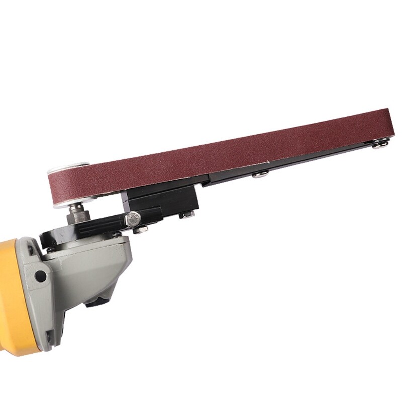 Sander Machine Sanding Belt Adapter Head Convert with Sanding Belts for Electric Model 100 Angle Grinder Woodworking