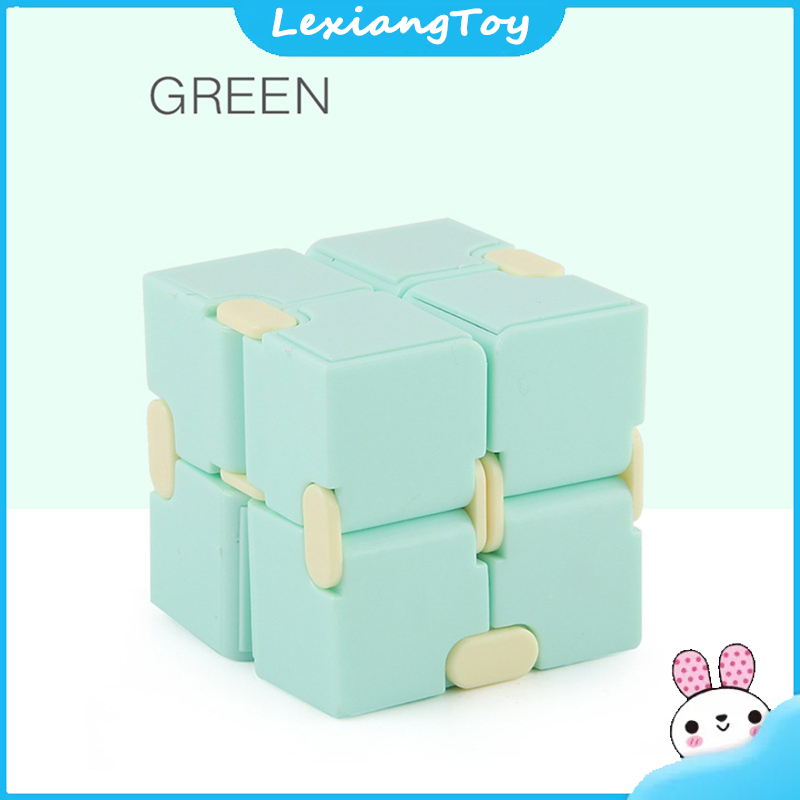 Lexiang Đồ Chơi 2X 2 khối lập phương thần kỳ Túi Lật Vô Hạn khối rubik tốc độ Giải Nén Đồ chơi giáo dục trẻ em Quà tặng sinh nhật