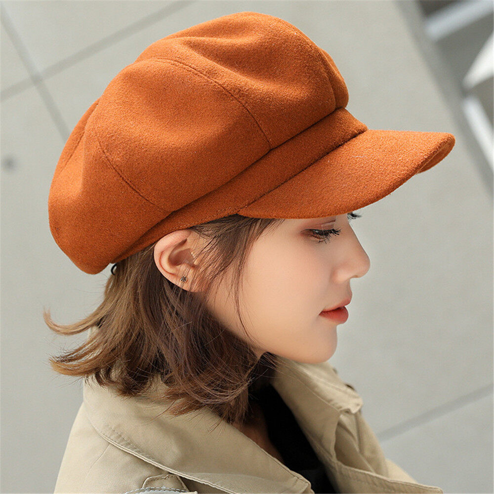 Zkmfu9568 phụ nữ nón baker boy mũ che nắng mũ ấm newsboy cap mũ len fedora mũ beret họa sĩ cap