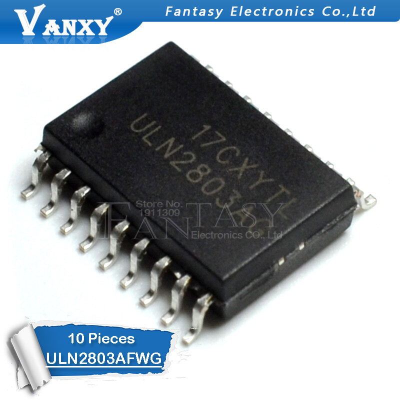 10pcs uln2803afwg sop18 uln2803ag sop uln2803 smd uln2803a 2803afwg sop-18 new and original ic on sale