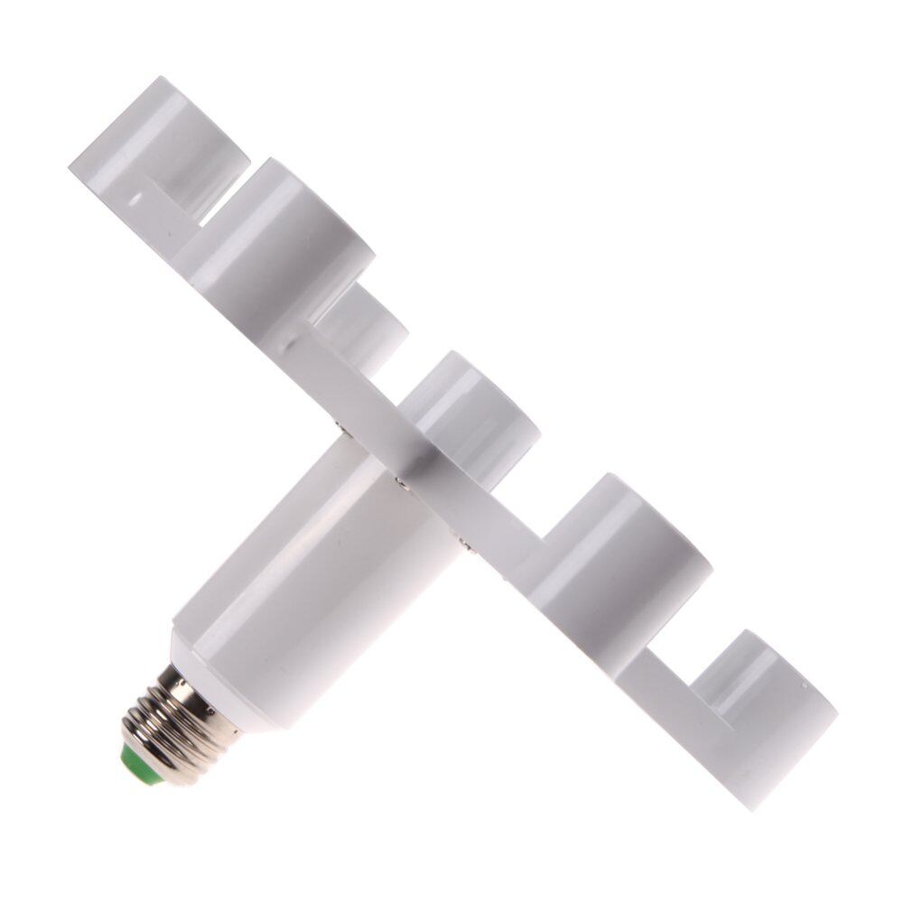 1 To 4/7 LED Lamp Light Bulb Base Socket Splitter Holder Converter