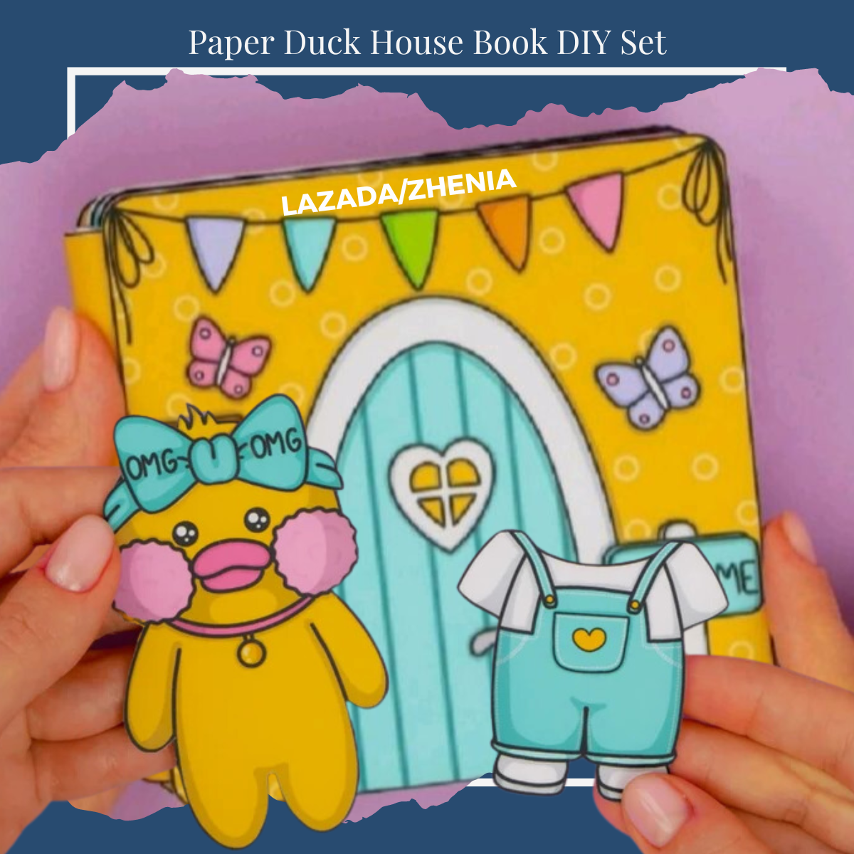 Paper Duck / Baby Template