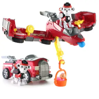 paw patrol flip & fly marshall