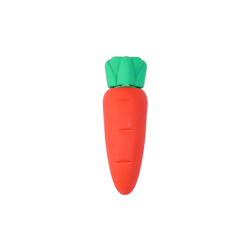 Creative Fruit Eraser Cute Carrot Mango Strawberry Pineapple Pencil Eraser Gift for Children School Student Stationery