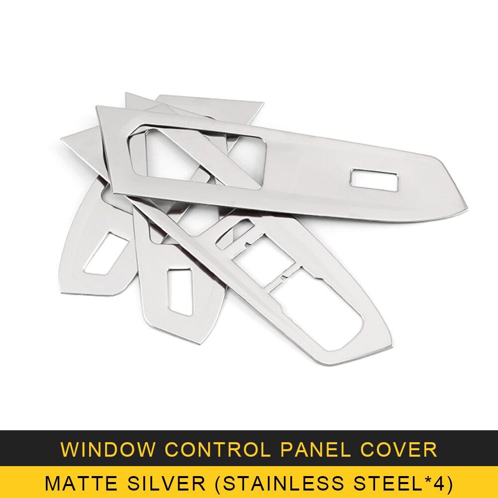 ：《 Car Accessories For VW Volkswagen Atlas Cross Sport Teramont 2017-2022 Window Control Panel Trim Sticker Cover Frame Decoration