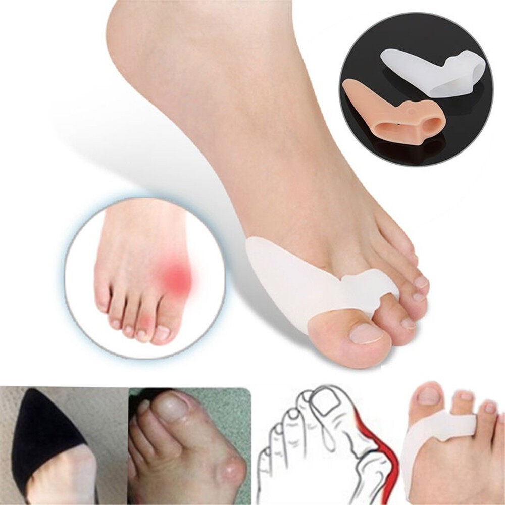 VTTO 1 Cặp Tách Ngón Chân Dụng Cụ Chỉnh Vẹo Ngón Chân Cái Vẹo Ngón Chân Cái Dụng Cụ Chỉnh Hình Xương Bàn Chân Ngón Tay Cái Tất Duỗi Chỉnh Sửa Móng Chân