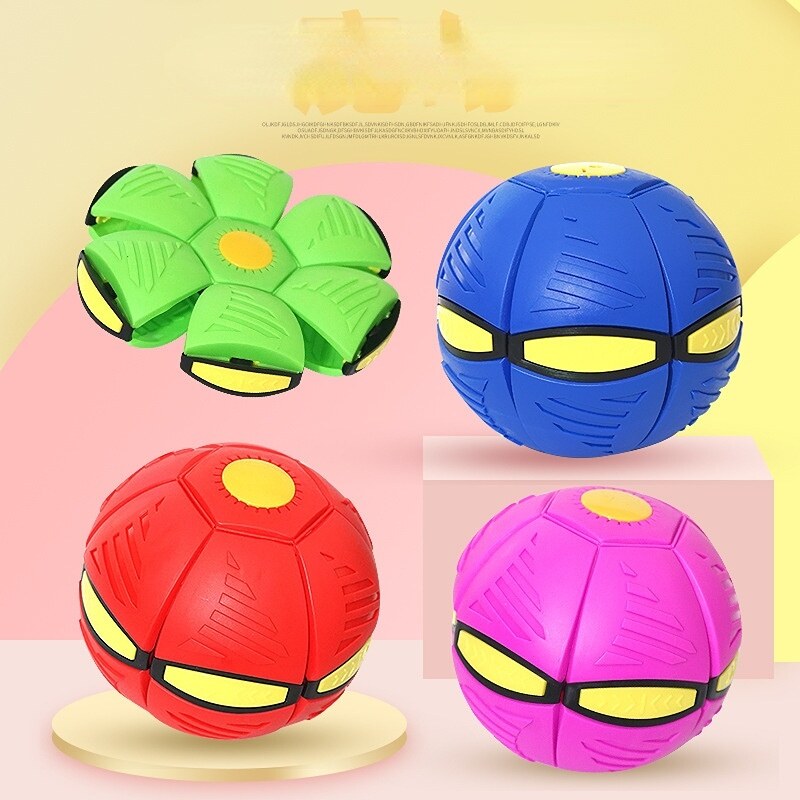 Bán Chạy bóng Bay Hình Đĩa Ném Phẳng UFO Đồ Chơi Bóng Ma Thuật Không Có