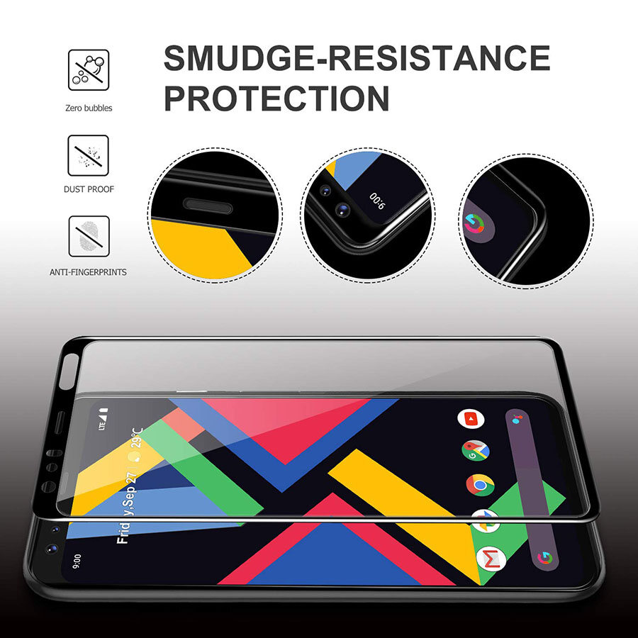 For Google Pixel 4 XL Full Cover Protective Tempered Glass Screen Protector For Google pixel 4