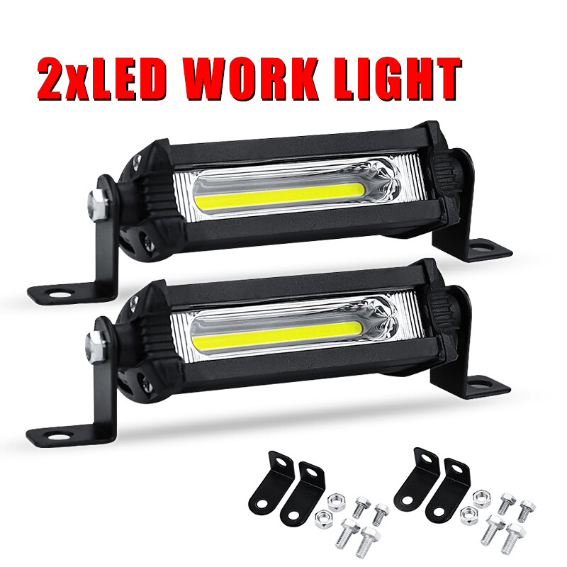 Đèn led làm việc đèn pha cob 4 inch 12v 24v cho máy kéo đèn pha led cho quán bar atv xe máy đèn sương mù lái xe địa hình