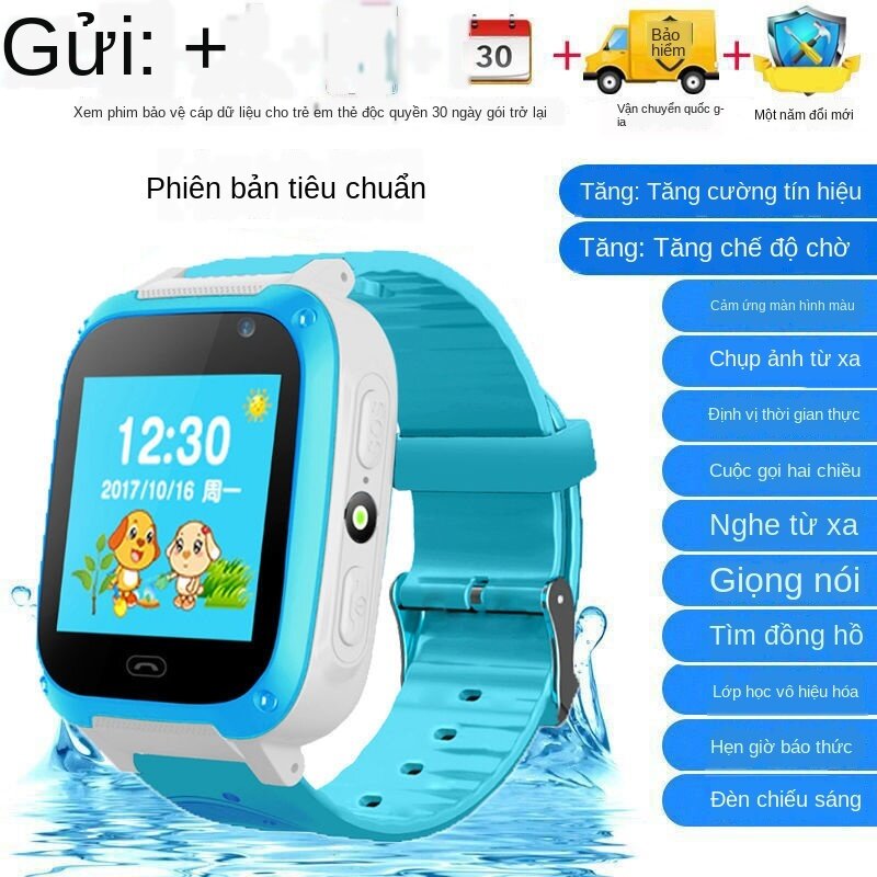 Nơi bán Trẻ Em Thông Minh Điện Thoại Đồng Hồ Điện Thoại Di Động Chính Hãng Màn Hình Cảm Ứng Chụp Ảnh Chống Nước Định Vị 3-13 Tuổi Cho Nam Nữ