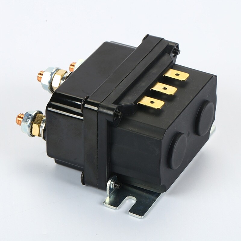 Auto Car Electromagnetic Relay Switch Solenoid Relay Contactor Winch Rocker Switch Thumb For ATV/UTV Universal 12V 250A